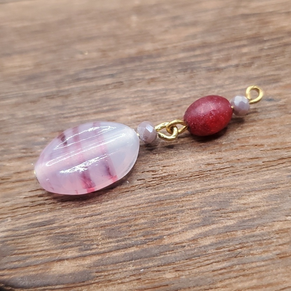 Pink quartz Pendant‎